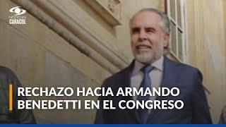 Armando Benedetti: senadoras y representantes a la Cámara rechazaron su presencia en el Congreso