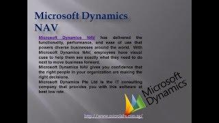 Microsoft Dynamics NAV ERP