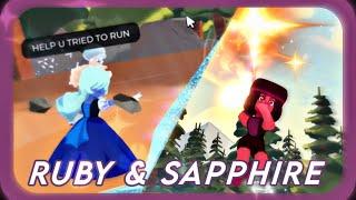  Ruby and Sapphire Is the PERFECT COMBO ! || Gemventure || Roblox ||