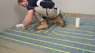 How to Install Thermonet Underfloor Heating Mat System