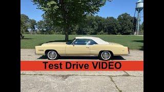 1975 Cadillac Eldorado Convertible from Rev Up Motors STK 721