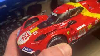 Обзор модели Ferrari 499P в масштабе 1:24 от Bburago