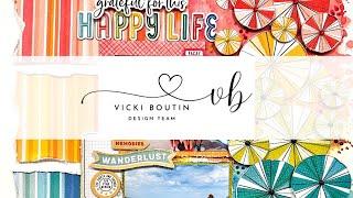 Happy Life | Vicki Boutin Design Team | Sarah Millerhouse