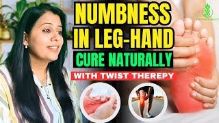 Numbness in legs and hands | Acupressure twist Therapy | Yoga Shakti