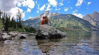 Hike and Swim at Jenny Lake