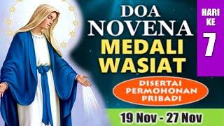 Doa Novena Medali Wasiat Hari Ke-7 ( Disertai Permohonan Pribadi ) | Doa Katolik | Novena Mukjizat