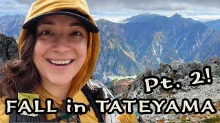 A Holy Mountain: Fall Backpacking Traverse in Tateyama, Japan | Kurobe Dam, Alpine Route