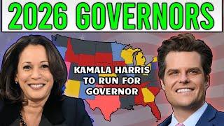 FIRST Look at the 2026 Governor Map AND Election Prediction!