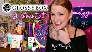 *NEW* GLOSSYBOX SPECIAL EDITON CHRISTMAS BEAUTY EDIT UNBOXING & £10 OFF CODE