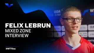 Felix Lebrun Interview | WTT Star Contender Goa 2023