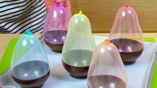 How to make Balloon Chocolate Bowls 風船チョコレートお椀