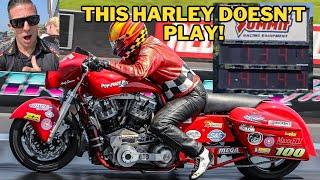 World’s FASTEST Turbo Harley-Davidson Bagger SHATTERS Record 