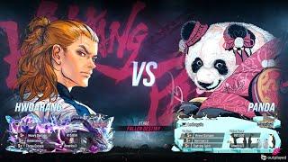 Abharghus (HWOARANG) VS Lechuguin (PANDA) TEKKEN 8 HIGH LEVEL RANK MATCH