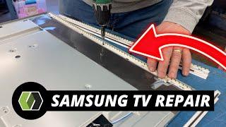 Samsung 46" LED TV Not Working - How to Fix Black Screen - No Backlights - UN46E - HG46A - HG46E