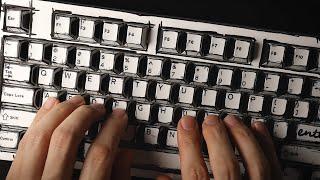 ASMR Typing on 3 Different Keyboards for Studying, Works, Relaxing