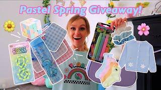 HUGE *PASTEL ONLY* SPRING GIVEAWAY!(ENTER NOW!!)*fidgets, Disney, clothes, ect!*