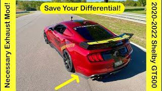 Necessary Exhaust Mod to Save Your Diff: 20-22 Shelby GT500!