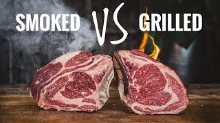 Smoked vs Grilled Steak