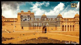 Jaipur's AMBER FORT ● India 【4K】 Cinematic Drone [2020]