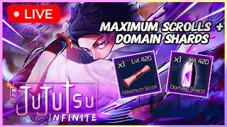  [RELEASE] JUJUTSU INFINITE GRINDING TO MAX LEVEL + GETTING DOMAIN LIVE 