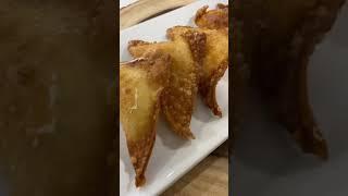 Cheese potato & crab wonton appetizer