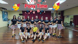 Pony Time小马时间~含排舞和对形舞版 Music by The Timeless Voices~Phased Improver