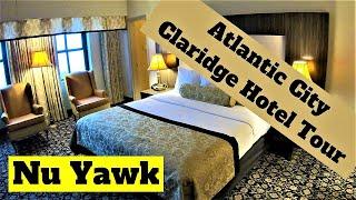 🟡 Atlantic City | The Claridge Hotel, Room & Pool Tour! Old, Cheap & Legendary. Would I Stay Again?