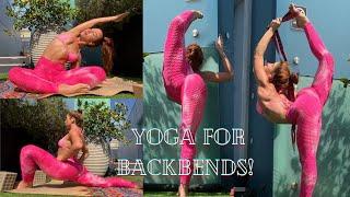 YOGA FOR A FLEXIBLE BACK! 30 min deep backbending practice