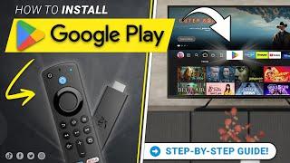 ️ GOOGLE PLAY STORE on Firestick, Fire Cube, Fire TV & Fire Tablets