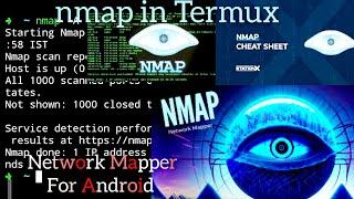 nmap in Termux. How to install and use nmap in Termux