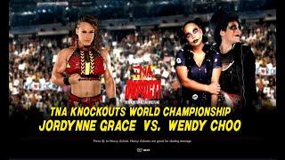 TNA Victory Road 2024 Wendy Choo w/ Rosemary vs Jordynne Grace for the TNA Knockouts World Title