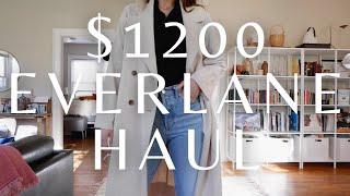 I Spent $1200 Dollars At Everlane
