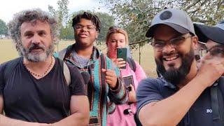 American is shocked that Gentiles are called dogs in the Bible! Hashim & American Speakers Corner