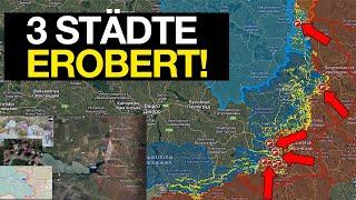 RUAF erobert 3 Siedlungen und stürmt mehrere andere | 16 Quadratmeter Vorschuss