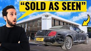 I BOUGHT A WRECKED BENTLEY CONTINENTAL GTC!