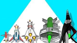 LEVEL UP Rockets In Rocket Shoot Game