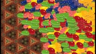 Cheeseburger Jelly Beans Pizza Kaleidoscope