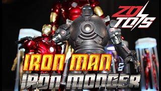 ZD Toys Iron Monger / Iron Man Mark III Action Figure 2-Pack