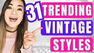 31 Vintage Styles Trending - Flip These for Profit on eBay, Depop, Mercari, & Poshmark (in 2025)