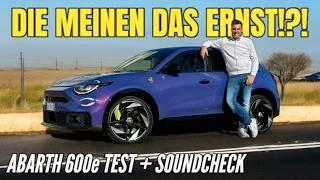 ABARTH 600e Scorpionissima: Test im Alltag | SOUND | Laden | Reichweite | Preis | 2025