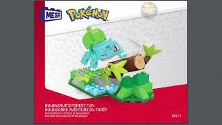 Bulbasaur´s Forest Fun Instructions | Pokémon | Mega Bauanleitung | HDL77 | Construx | Manual