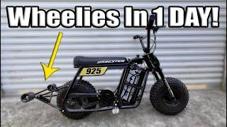 I Learned Wheelies in 10 minutes! - EBOX Dragster