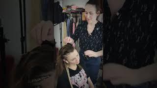 Немного процесса моего творчества #burnbraids