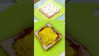 奇奇怪怪的東西反而是美味的極品？我們這一家柚子同款納豆起司吐司來了。 #food #funny #animation #cooking #delicious #搞笑 #cartoon #memes