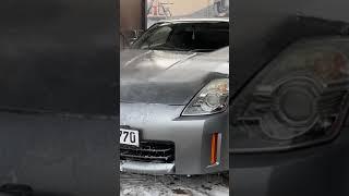 Nissan 350z Fairlady carwash . #style #jdm #nfs #underground