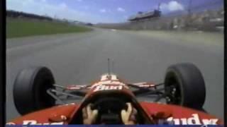 Raul Boesel and Christian Fittipaldi qualify for 1996 CART Michigan 500