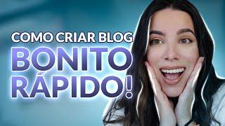 Como criar um BLOG BONITO fácil no WORDPRESS