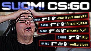 GARGE USKOMATON 1V5 JA ROUSTAA NOVICCIN?! | CS:GO SUOMI