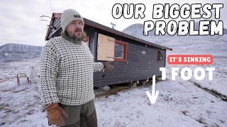 It's Sinking - Dealing with our biggest CABIN PROBLEM︱Svalbard