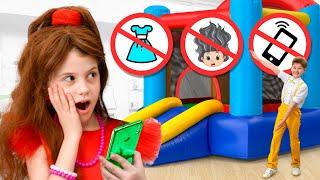 Eva and Friends show Safety rules for kids